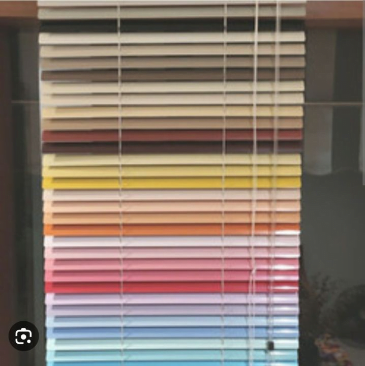 warna tirai aluminium