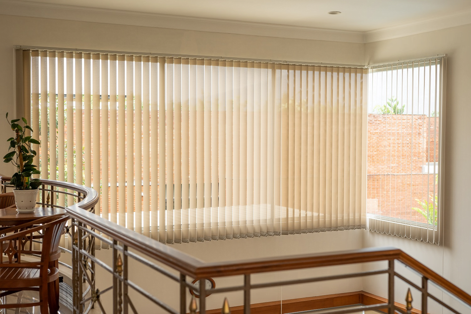 vertical blind rumah minimalis